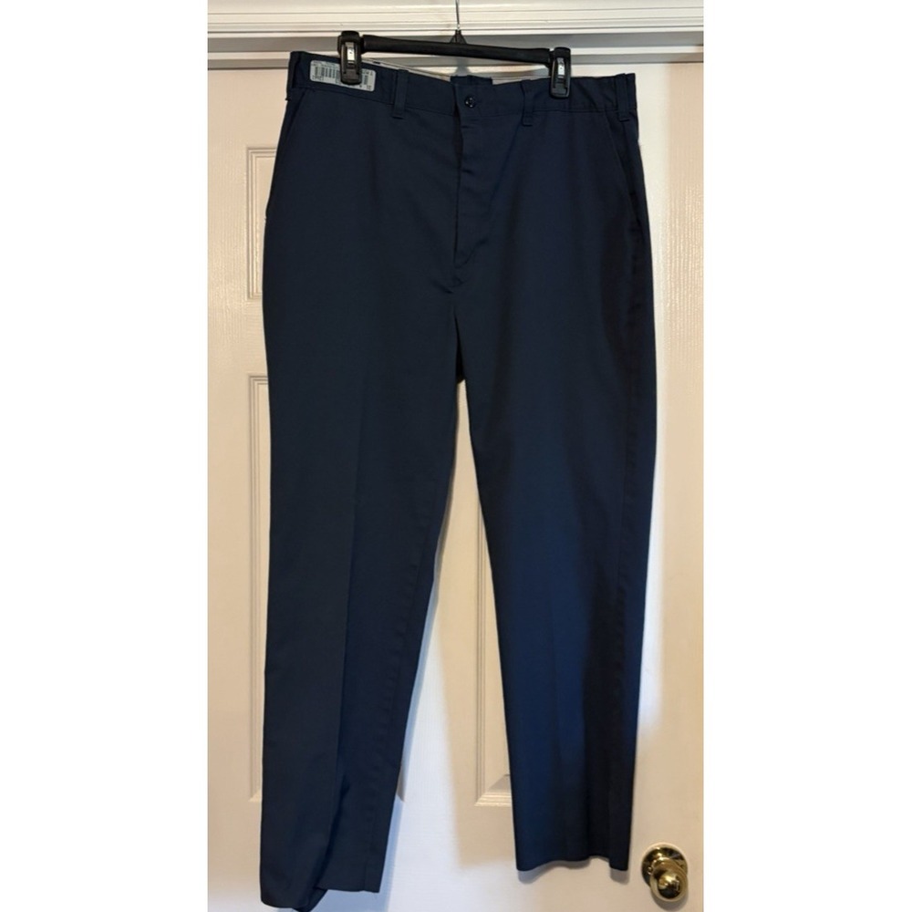 Pre-Owned Men's Uniform Pants Size 38 x 30, 38W 30L Navy Work Pants